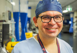 Princess Alexandra Hospital liver transplant surgeon Dr Peter Hodgkinson  recently featured