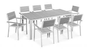 table de jardin 8 places aluminium polywood ensemble table et chaise table et chaises fauteuil jardin