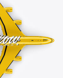 Download Aircraft Psd Mockup Top View Best Quality Download 43454431 Mockup Design