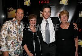 Actor Mark Wahlberg and his mother Alma Wahlberg with guests attend M...