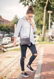 Black And White Slip On Vans Outfits Black Slip Ons Laid Back Black Slip Ons Laid Back Slip Ons Outfit Black Slip On Sneakers Outfit Black Slip Ons