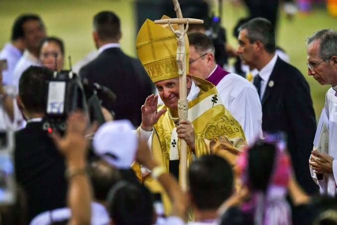 Image result for Pope Francis urges respect for prostitutes at Bangkok mass"