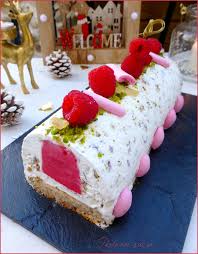 Buche Glacee Nougat Framboise Vegan Perle En Sucre Desserts Vegan Recette Bonbon Delicieux Desserts