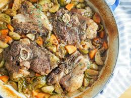 Turn and cook until done, about 5 minutes longer. One Pot Braised Lamb Shoulder Chops And Vegetables Caroline S Cooking