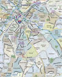 Maybe you would like to learn more about one of these? Working Maps Charlotte Nc Zip Code Map Laminated Education Crafts Geography Materials Swl13562 Nl