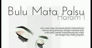 Tahukah kamu hukum menggunakan bulu mata palsu dalam pandangan islam? Apakah Hukum Pemakaian Bulu Mata Palsu