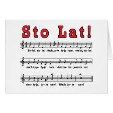 Sto Lat Song Card Zazzle Com Learn Polish Polish Traditions Ancestry Quote