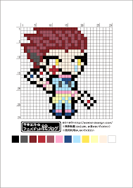 ボード perler bead stuff のピン