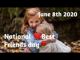 You'll be next door neighbors one day, but for now. National Best Friends Day June 8th 2020 L Best Friends Day Whatsapp Status Youtube