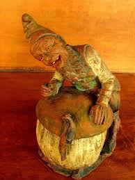Bernhard Bloch Or Johann Maresch Tobacco Jar Playful Gnome Humidor C 1890 Gnomes Gnome 4 Fairy Castle