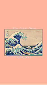 Hokusai The Great Wave Wallpaper For Iphone Wallpaper Thegreatwave Hokusai Pink Pinkaesthetic Waves Wallpaper Waves Wallpaper Iphone Iphone Art