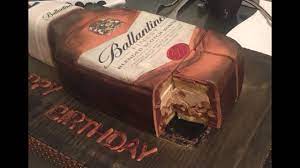 Nachdem ihr die vorlage ausgedruckt habt, schneidet ihr sie entlang der linien aus. Whiskyflasche Torte Tutorial Fondanttorten Youtube