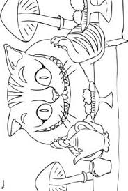 Cheshire Cat Coloring Page Super Coloring Cat Coloring Page Alice In Wonderland Drawings Coloring Pages