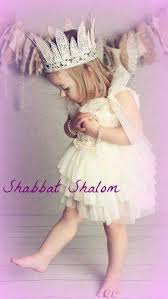 Shabbat Shalom Flower Girl Kids Fashion Little Princess