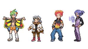 However, unlike hoenn, sinnoh has an excellent leveling spot in sendoff spring. Sindorman On Twitter Tried My Hand At Some Gymleaderredesign Even Tho I Kno It S Elite 4 Wanted To Give The Sinnoh E4 A Little More Personality Not The Best At Character Design