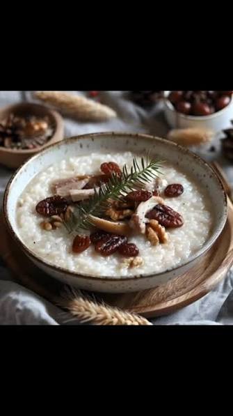 Close-up of raw cracked wheat grains used to make traditional Saudi Jareesh dish