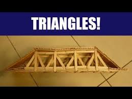 Popsicle Sticks Building A Strong Truss Bridge With Triangles Truss Bridge Popsicle Stick Bridges Stem Projects For Kids