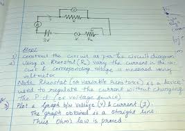 As of 2012, researchers have demonstrated that ohm's law works for silicon wires as small as four atoms wide and one atom high. State And Explain Ohm S Law And How Can Ohm S Law Be Verified Experimentally Brainly In