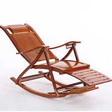 Find More Living Room Chairs Information About Folding Rocking Chair Armchair W Footrest Massage Mahogany Fini Folding Rocking Chair Rocking Chair Bamboo Chair