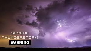 Severe thunderstorm warning issued for Pima County
