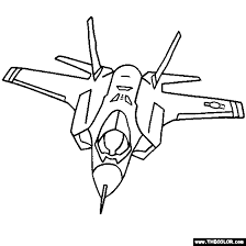 Maybe you would like to learn more about one of these? F 35 Lightning Ii Fighter Jet Online Coloring Page Airplane Coloring Pages Coloring Pages To Print Plane Drawing