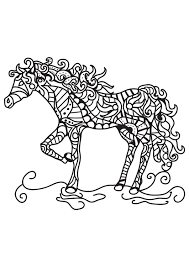 Kleurplaat uit de categorie 'paarden kleurplaten'. Kleurplaat Paard Gratis Kleurplaten Om Te Printen Afb 30983