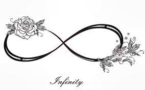 Infinity Sign With Rose Infinity Sign Tattoo Infinity Tattoos Infinity Tattoo Designs