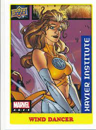 51 WIND DANCER 2020 2021 Upper Deck Marvel Ages X-MEN STICKER PARALLEL |  eBay