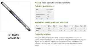 Apollo Golf Shafts