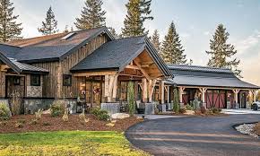Baliview timber frame ranch home. Building A Hybrid Home Our 5 Design Tips To Get You Started Mountain Home Exterior Timber Framing Timber Frame Homes