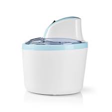 Check spelling or type a new query. Ice Cream Maker 1 2 L Blue White Aluminium Plastic Nedis
