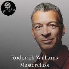 We are pleased to welcome Roderick Williams OBE for a masterclass in  collaboration with the Philadelphia Chamber Music Society. Roderick  Williams is one of the UK's most sought-after baritones and is constantly