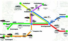 Bangalore To Bangarpet Route Map Commuter Rail: Centre, State On Parallel Tracks