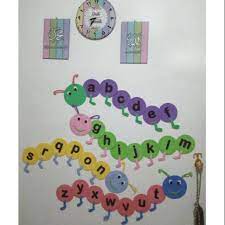 Penulisan huruf arab hijaiyah ke huruf latin sampai sekarang belum memiliki standar yang berlaku secara universal. Peraga Tempel Paud Tk Hiasan Dinding Bentuk Ulat Shopee Indonesia