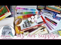 Farjana Drawing Academy Youtube Art Supplies Drawing Disney Princess Sketches Acrylic Painting Tutorials