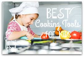 kitchen tools when cooking with kids