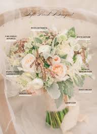 Simplify the bouquet so all eyes are on you. Soft Peach Bridal Bouquet 100 Layer Cake
