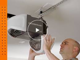 Diy Video Workshop How To Install A Smart Garage Door Opener Home Depot Garage Door Opener Installation Garage Door Installation Smart Garage Door Opener