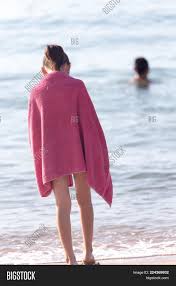 Bathing suit bath little girls. Little Girl Bathing Image Photo Free Trial Bigstock