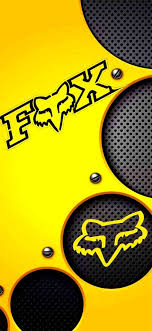 Fox v1 2021 motocross helmet, betting on high range technology the biggest novelty: Yellow Fox Racing Wallpaper Fox Racing Fox Racing Logo Fox Motocross