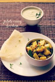 Finally, enjoy aloo dosa recipe with chutney. Potato Bhaji For Dosa Potato Masala For Dosa Potato Sabzi For Dosa