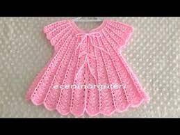 Tig Isi Su Dalgasi Model Prenses Bebek Yelegi 1 3 Yas Icin Yelek Baby Crochet Baby Dress Youtube 2020 Tig Isleri Krose Bebek