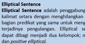 Maybe you would like to learn more about one of these? Elliptical Sentence Causative And Appositive Pkn Stan Go