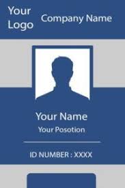 Id printing service with fast shipping! 25 Free Id Card Template Downloads Complete Guide To Id Cards Id Card Template Employee Id Card Card Template