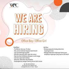 Pelindo daya sejahtera atau pt pds termasuk salah satu dari anak perusahaan dari pt pelindo iii atau pt pelabuhan indonesia iii (persero), perusahaan ini bergerak di bidang jasa penyediaan tenaga kerja. Lowongan Kerja Office Boy Office Girl Cinere Depok Atmago
