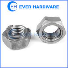 Projection Weld Nut Hex Welding Fastener Deep Collar Plain Steel Welding Hex Weld