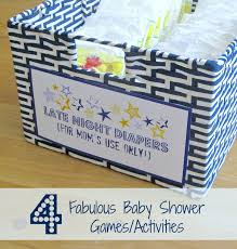 Four Fabulous Baby Shower Games Activities Driven By Decor