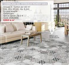 Vous aider à trouver l'inspiration et les idées pour illuminer votre quotidien. Offre Carrelage Sol Interieur Moment Gris Chez Bricomarche