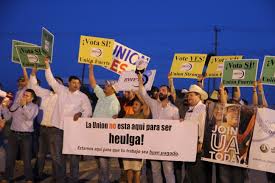Halter marine offshore (formerly fgo pascagoula. Huelga De Amfels Workers Organizers Strike For Union At Amfels Employees Vote Against It Port Isabel South Padre Press