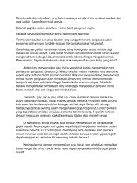 Hal ini demikian kerana tubuh badan yang sihat akan mengaktifkan perjalanan darah ke otak. Bm Forum